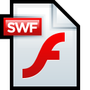 File Adobe Flash SWF Icon 128x128 png